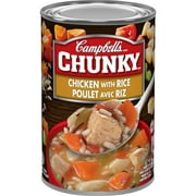 Soupe au poulet avec riz prête à déguster ChunkyMD de Campbell’sMD
