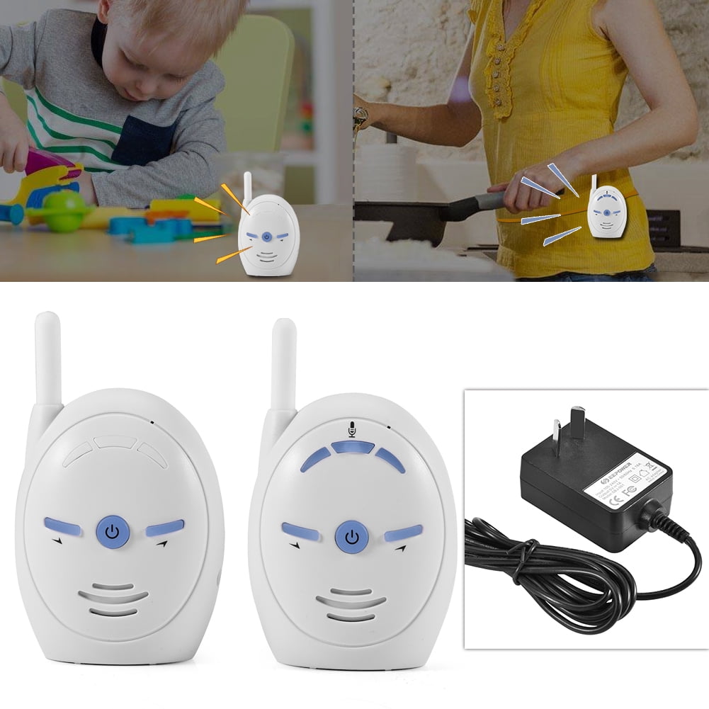 Portable Wireless 2.4GHz Digital TwoWay Audio Baby Monitor Voice