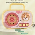 thumbnail image 5 of Pocket Sized Vintage Voice Recorder Keychain Novelty Electronic Toy 6cm Retro Tape Player Design, 5 of 9