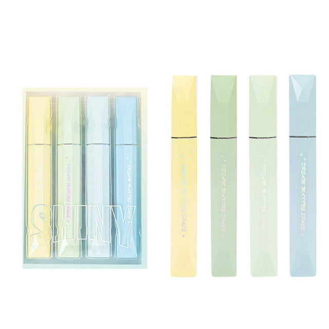 Glitter Pastel Highlighter Cute And Beautiful Highlighter Pen Highlighter Pen Suitable For Diary Notepad Highlighting Note Taking10ml