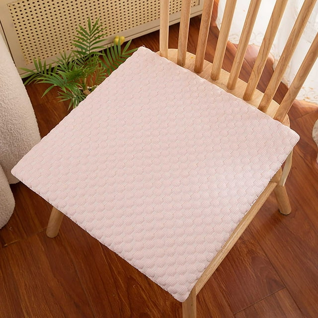 Coussin de Siège Rigide pour Chaises de Bureau Coussin de Gel Rafraîchissant pour Assise Prolongée, Coussin de Tabouret Antidérapant Respirant, 17.7 x 14.1 Pouces, Support Lavable pour Bureau Travail & Maison Bureau Akmoler