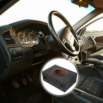 SEWCHICS Car Speaker Box ABS Enclosure for Subwoofer Black 1Pack