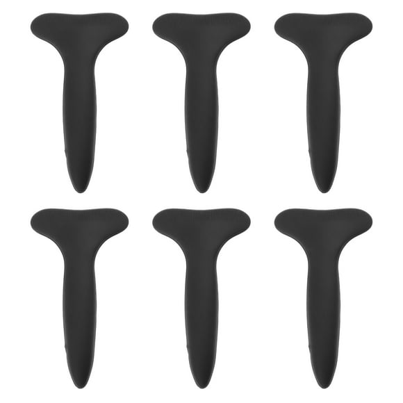 Peine de silicona para cejas, 6 piezas, cepillo para el cuidado de las cejas, herramienta de maquillaje, regalo para mujeres y niñas