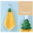 thumbnail image 6 of Viflosae Towels for Bathroom Towel Christmas Gift Hanging Hand Towel Fleece Absorbent Towel Household Kitchen and Bathroom Hanging Towel for Christmas Tree Decorating and Holiday Festivities, 6 of 6