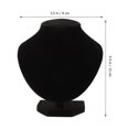 thumbnail image 6 of Taxenne Black 15x15cm Jewelry Necklace Display Stand Organizer Holder for Neck Chains and Busts, 6 of 10