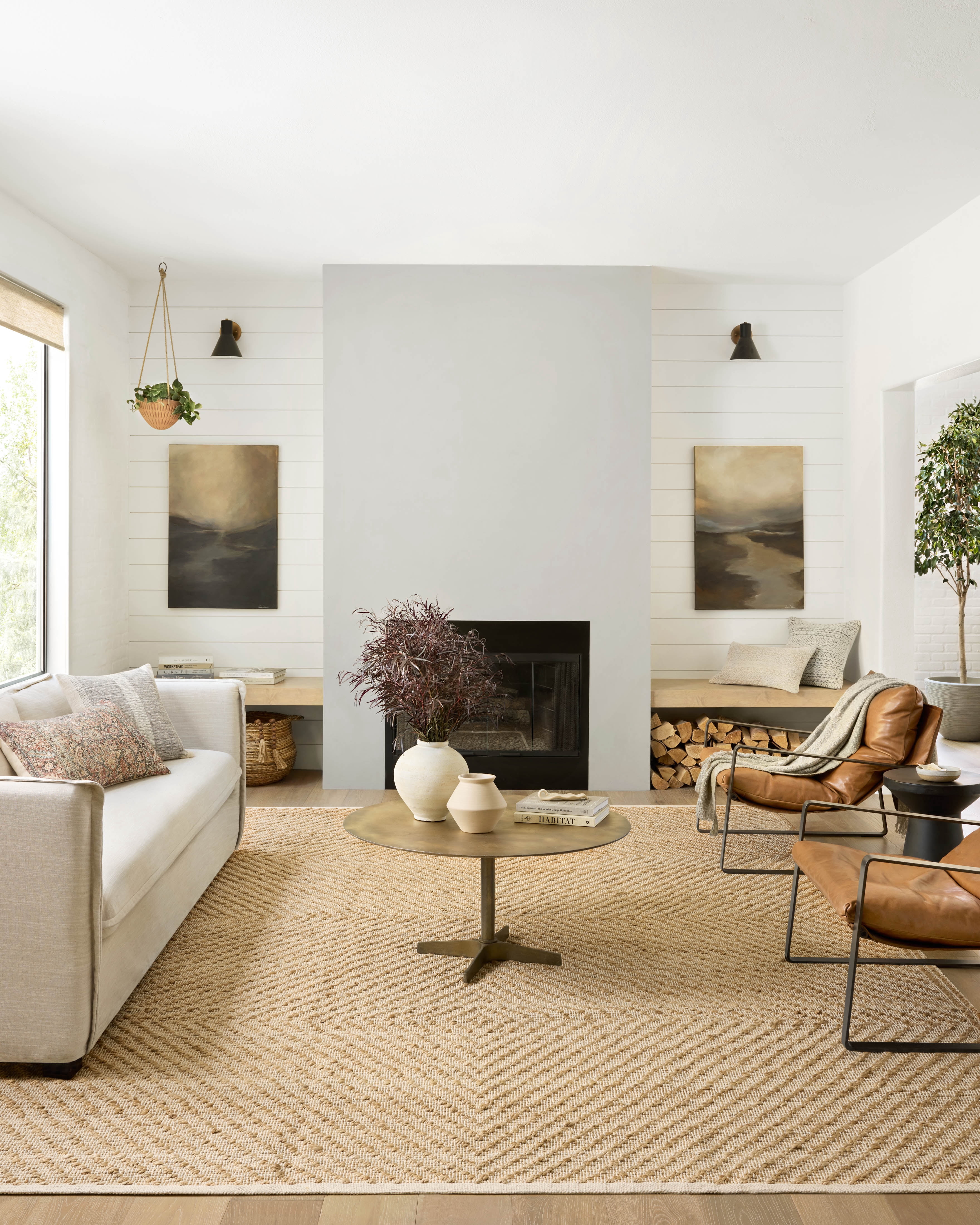 Angela Rose x Loloi Colton Natural / Ivory 4'-0" x 6'-0" Accent Rug