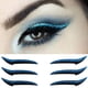 thumbnail image 5 of 3 paquetes de pegatinas de delineador de ojos con purpurina reutilizables, maquillaje autoadhesivo para ojos TFixol  05, 5 of 7