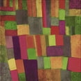 thumbnail image 1 of Ahgly Company Machine Washable Indoor Square Transitional Dark Golden Rod Brown Area Rugs, 4' Square, 1 of 7
