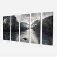 thumbnail image 3 of Design Art - Rivière de Montagne avec Brouillard et Pluie, 3 of 3