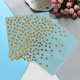 thumbnail image 3 of Paquete de 100 servilletas de cóctel, servilletas navideñas de papel de lujo de 3 capas, servilletas desechables para bebidas y bodas, 3 of 5