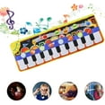 thumbnail image 6 of Rirool Kids Piano Dance Mat - Musical Playmat with 8 Instrument Sounds & Touch Keys - Educational Toy for Toddlers 3-7 Years, 6 of 9