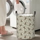 thumbnail image 5 of Fotbe Bees And Chamomile Cesto de Ropa con Asas, Cesto Impermeable de Gran Capacidad, Bolsa de Lavado para Dormitorio, Cesto de Ropa con Ruedas y Asas-Small, 5 of 6