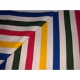 thumbnail image 3 of 100% Cotton Denim Fabric 58" wide STRIPES in 4 styles multicolor, charcoal /ivory, denim blue/white and denim blue /multicolor, 3 of 11