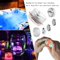 thumbnail image 4 of Juego de 10 lámparas LED sumergibles a prueba de agua con cambio de color con batería de control remoto Iluminación LED para pecera Bañera Halloween Navidad Calabaza Jarrón a prueba de agua Zhivalor WXOTTO-CWY-1836, 4 of 5