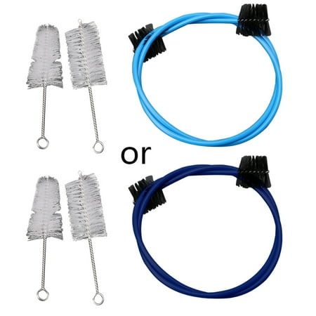 

Trumpet Cleaning Tool Kit Snake Brush Flexible Brush with Cleaning Rod
