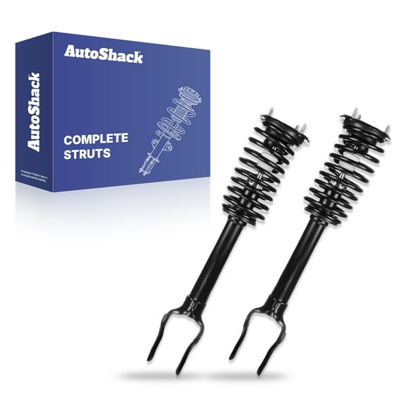 AutoShack Front Complete Strut & Coil Spring | Replacement for 2011-2015 Dodge Durango 2011-2015 Jeep Grand Cherokee | 2-PC