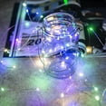 thumbnail image 4 of Cadena de lámpara 1 metro 10 LED Cadena de luces de hadas Twistable Lámpara de decoración plegable plegable IP65 Resistencia al agua para Navidad Festival de vacaciones de Navidad DIY Decoración de fi Andoer Cadena de lámpara, 4 of 7