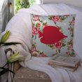 thumbnail image 3 of Caroline's Treasures BB1023-RS-BU-PW1414 Fish Tang Fish Shabby Chic Blue Roses Pillow Large Multicolor, 3 of 4
