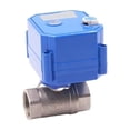 thumbnail image 2 of Ball Valve 1/2" 3/4" 1" 304 Stainless Steel Motorized Ball Valve Electric Ball Valve With Manual Switch Electric Actuator, 2 of 12