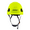 Lime, variant on JORESTECH Safety Rescue Helmet with Adjustable Ratchet 6-Point Suspension, HHAT-03 (Orange)