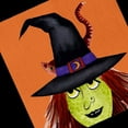 thumbnail image 2 of Trick or Treat Framed Witches Hat Halloween Tote Bag, 2 of 2