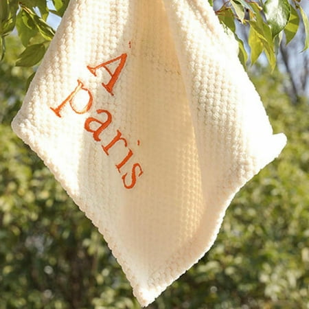 

Jlong Hand Towel Embroidery Soft Water Absorbent Skin Friendly Home Bathroom