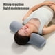 thumbnail image 4 of Almohada ergonómica de espuma viscoelástica con tracción cervical | Soporte cervical para aliviar el dolor y dormir mejor | Diseño ortopédico que se adapta a las curvas de cabeza, cuello y hombros |, 4 of 6