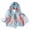 Blue, variant on Scarfs for Women Lightweight Fashion Floral Printed Scarves Neck Scarf Sunscreen Wraps Shawls Red