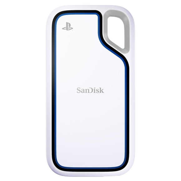 SanDisk 2TB Extreme Portable SSD, Officially Licensed for PlayStation 5 Console and PC - up to 1000MB/s, USB-C, USB 3.2 Gen 2, Drop Protection - External Solid State Dri