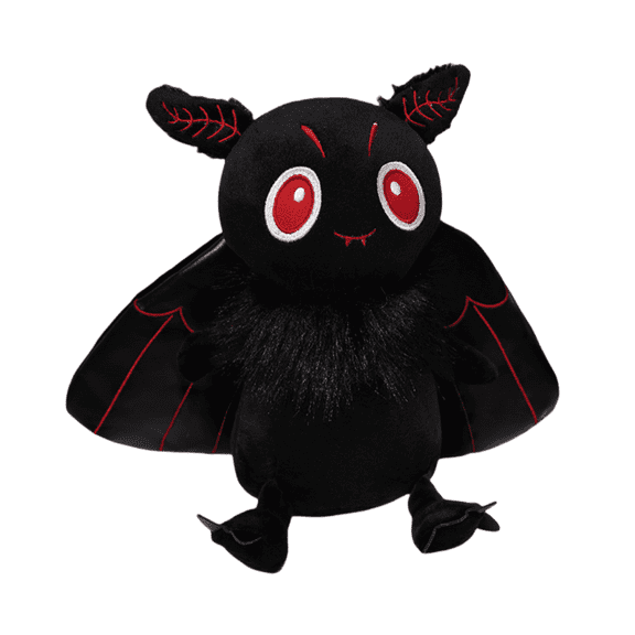 11.8'' Dark Moth Plush Animal Toy - Creative Horror Devil Plush Toy, Super Soft Children's Toy Suitable for Children of All Ages