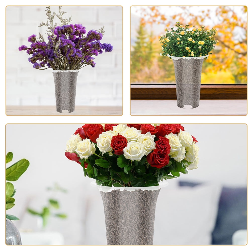 Raindrops 8pcs Gardening Plastic Flower Pots Orchid Flower Planters Garden Plant Pots Garden Supplies