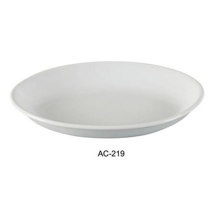 

Yanco AC-219 ABCO Oval Deep Platter - Porcelain Super White - 19 x 13.75 x 2.25 in. - Pack of 4