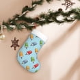 thumbnail image 7 of Salouo Modern Ice Cream Print Christmas Stockings,Large Xmas Stocking Set of 1 Holiday and Farmhouse Stocking for Christmas Holiday Party Decoration(17.7*11 Inch), 7 of 7