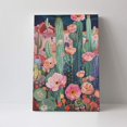 thumbnail image 4 of 16x24 inch Canvas Painting Wall Decor Cactus Flower,Yard Garden,Kitchen,Bedroom,Lounge Picture Wall Art Decor,Enchanting Cactus Flower Decor Canvas Poster,For Garden,Door,Campus Corridors,Bar, 4 of 6