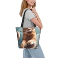 thumbnail image 2 of Sikiie Floating Cat And Donuts Shoulder Bag Casual Hobo Crossbody Tote Bag for Women and Men Large Purse Messenger Bag Travel Work, 2 of 6