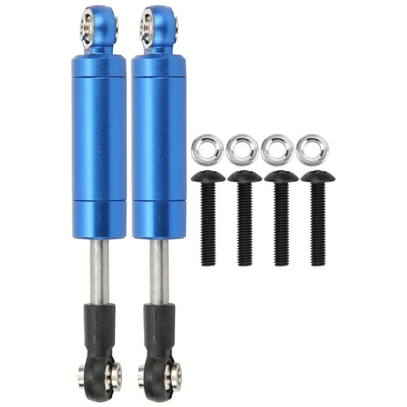 FYBTO 2Pcs RC 72mm Aluminum Springless Shock Absorber Damper for TRAXXAS SLASH 2WD 1/10 RC CarBlue-090502