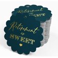 thumbnail image 4 of Inkdotpot Gold Foil Paper Hang Tags Retirement Is Sweet Text Favor Tags 100 Pieces, 4 of 6