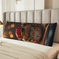 thumbnail image 2 of Vsdgher Hip-Hop Guinea Pig. Body Pillow Cover, Pillowcases with Hidden Zipper Breathable Long Pillow Case (Pillows are not included,20x54 inch), 2 of 7