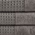 thumbnail image 2 of Gracie Mills Cotton Waffle Jacquard Bath Towel Set 6 Piece GRACE-11193, 2 of 3