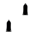thumbnail image 3 of Cubierta de varilla de armazón de guitarra eléctrica Ounissouiy 5 piezas de plástico Negro, 3 of 5