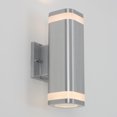 thumbnail image 3 of Artika Mettle LED Integrated Wall Light - Silver, 3 of 8