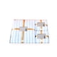 thumbnail image 1 of Yhmxh Decoración del baño Juego de toallas de lino suave de 3 piezas: 1 toalla de baño, 1 toalla de manos y 1 toallita. Toallas de baño para adultos, muy absorbentes., 1 of 5