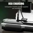 thumbnail image 5 of Potente linterna LED recargable USB 18650 impermeable Zoom pesca caza Camping 100,000 lúmenes linterna táctica LED FL, 5 of 5