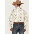 thumbnail image 4 of Dale Brisby Men's All-Over Scenic Print Long Sleeve Snap Western Shirt - RRMSOSRZ7V Medium, 4 of 4