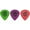 Red, variant on Dunlop Tortex Jazz Pick Packs, Sharp/Medium (Pack of 36)