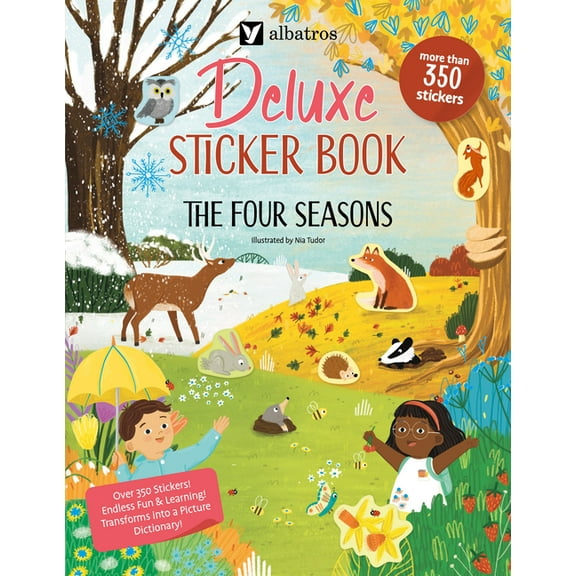 Deluxe Sticker Books The Four Seasons. Deluxe Sticker Book, Book 2, (Paperback)