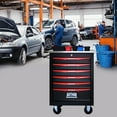 thumbnail image 6 of ARTMAN 6 Drawers Metal Rolling Storage Tool Chest Cabinet Cart with Wheels,with Key Locking and Parking Brake, Tool Box for Garage Workshop Warehouse, 6 of 10