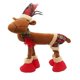 thumbnail image 1 of Tunan Kids Preferred Rudolph Reindeer Red sox Reindeer Los mejores regalos para Navidad Decoración para el hogar y el árbol de Navidad Adorables juguetes para niños y niños Reno marrón con bufanda Tunan 7008130540246, 1 of 1