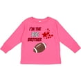 thumbnail image 3 of Inktastic I'm the Big Brother Football Boys Long Sleeve Toddler T-Shirt, 3 of 5