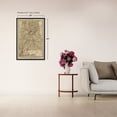 thumbnail image 6 of 1888 Map of Alabama - Vintage Map of Alabama Wall Art - Railroad Map of Alabama History Poster, 6 of 7